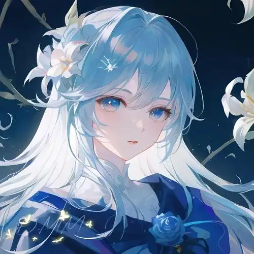 可爱二次元少女头像